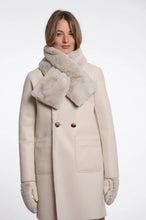 Rino & Pelle - Faux Fur Scarf - Birch