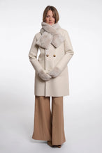 Rino & Pelle - Faux Fur Scarf - Birch