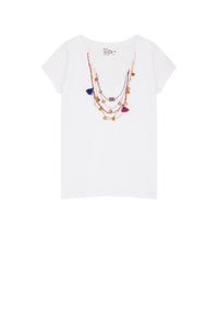 Leon & Harper - Tonton T-Shirt - Medail White