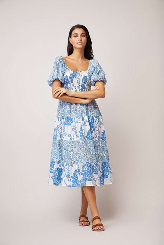 Dreams- Waterfront Dress - River Blue