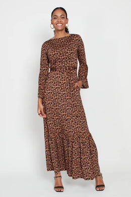 Onjenu - Yana Maxi Dress - Leopard