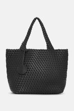 Ilse Jacobson - Braided Tote Bag - Black Gunmetal