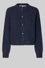 Second Female - Banja Knit Raglan Cardigan - Navy Blue (Carbon)