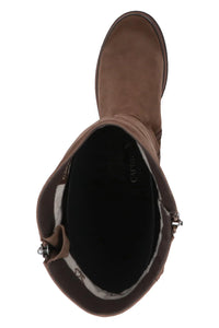 Caprice - Nubuck Leather BLUE GRIP Knee High Boots - Taupe