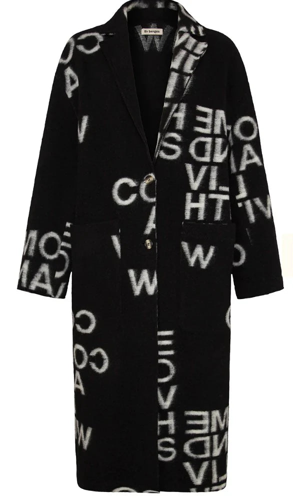 Liv Bergen - Iceland Coat - Black