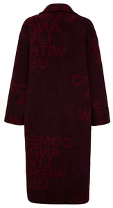 Liv Bergen - Iceland Coat - Burgundy