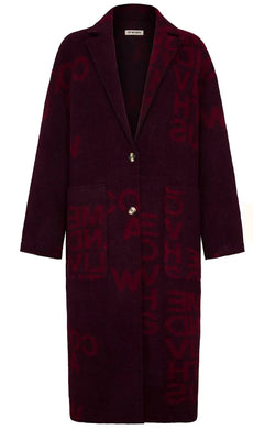 Liv Bergen - Iceland Coat - Burgundy
