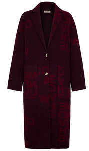 Liv Bergen - Iceland Coat - Burgundy