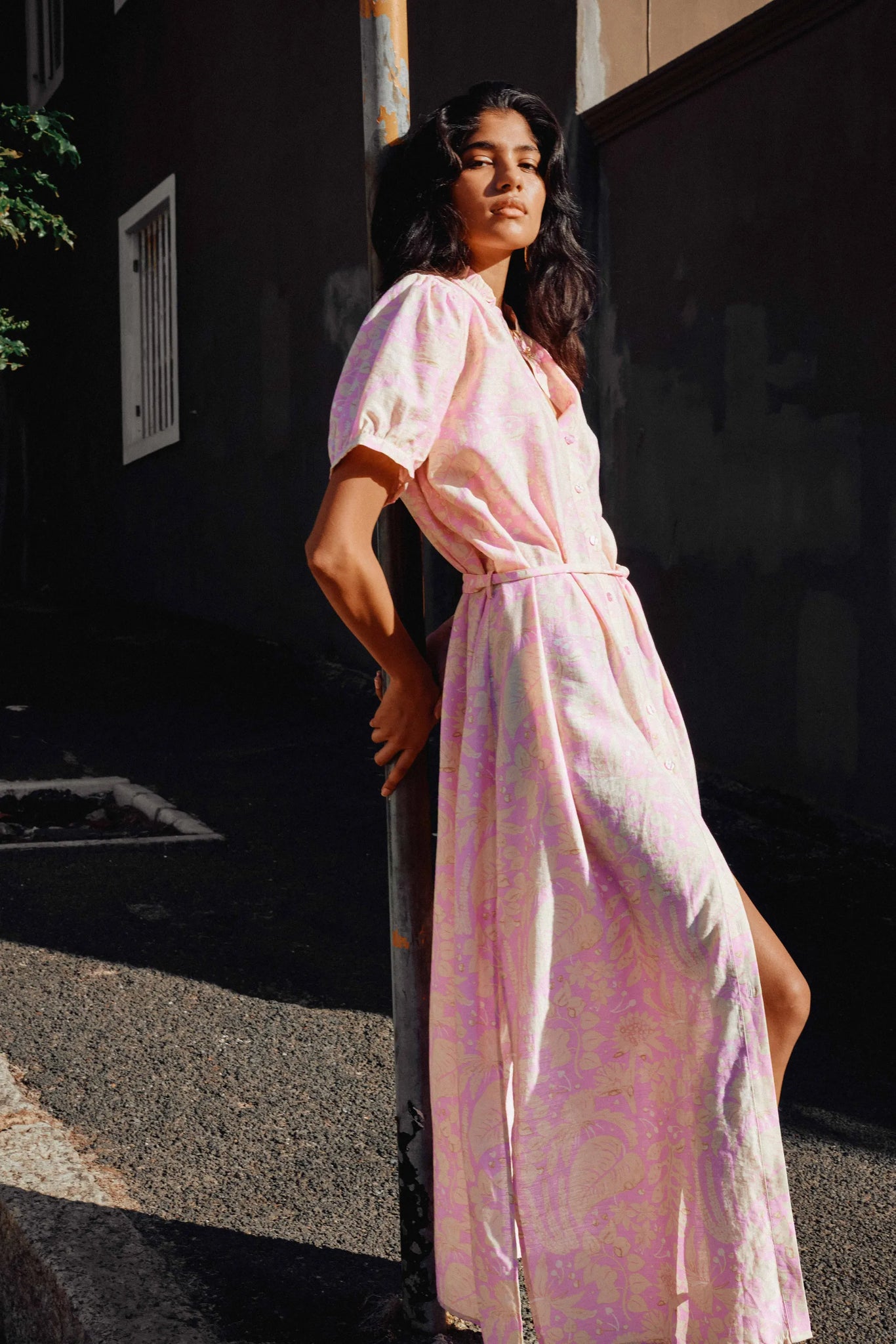 Fabienne Chapot Girlfriend Maxi Dress Lavender Parakeet BOHO BEACH FEST