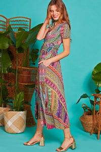 Onjenu - Crawford Midi Dress - Deia Pink