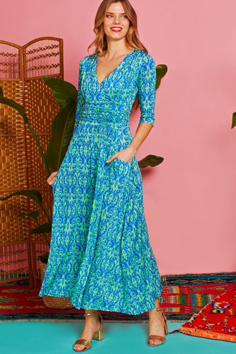 Onjenu - Crawford Maxi Dress - Las Palmas Green