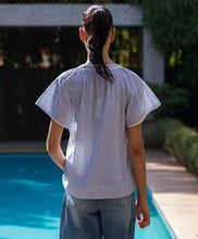 Rose & Rose - Passementerie Top - Blue Stripes