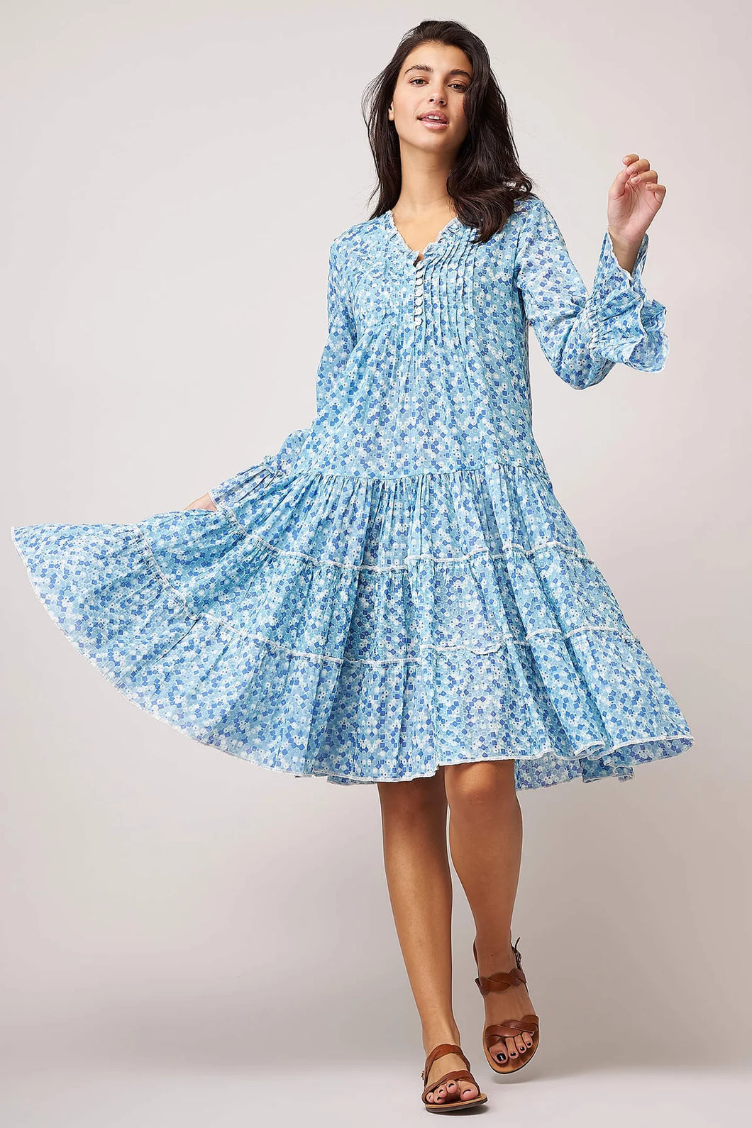 Dreams - Tamarind Dress - Shimmer Aqua