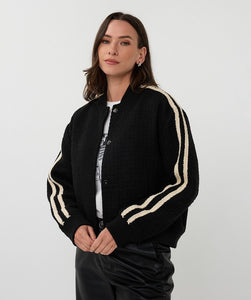 EsQualo - Bomber Jacket - Black