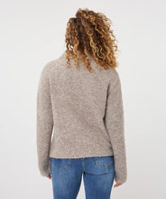 Esqualo - Flower Button Cardigan - Grey