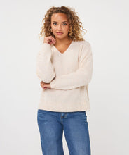 EsQualo - Cable Knit Sweater - Biscuit