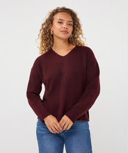 EsQualo - Cable Knit Sweater - Merlot