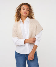 EsQualo - Cardigan Gilet - Biscuit