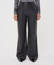 EsQualo - Wide Leg Trousers - Dark Grey