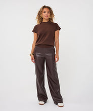 EsQualo - Wide Leg Trousers - Cacao
