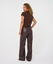 EsQualo - Wide Leg Trousers - Cacao