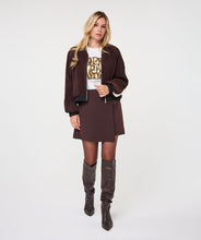 Esqualo - Pleated Bomber - Brown