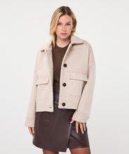 EsQualo - Short Coat - Biscuit