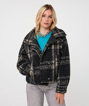 EsQualo - Checked Jacket - Black