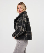 EsQualo - Checked Jacket - Black