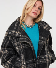 EsQualo - Checked Jacket - Black