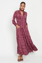 Onjenu - Faye Dress - Bordeaux/Pink
