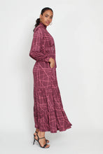 Onjenu - Faye Dress - Bordeaux/Pink