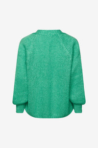 Noella - Fora Knit Cardigan - Light Green