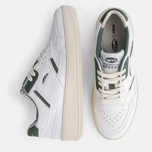MoEa - Origin Low Trainers  - White & Green - Apple