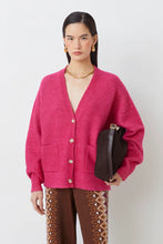 SUNCOO - Gaely Cardigan - Fuchsia
