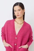 SUNCOO - Gaely Cardigan - Fuchsia