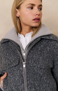 YAYA - Bomber Jacket - Grey