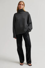 Second Female - Alpha Knit T-Neck - Charcoal Grey