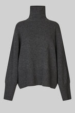 Second Female - Alpha Knit T-Neck - Charcoal Grey