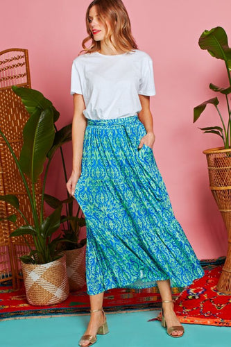 Onjenu - Grifin Skirt - Las Palmas Green