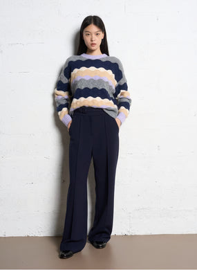 SUNCOO - Jicky Trousers - Midnight Blue