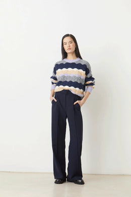 SUNCOO - Jicky Trousers - Midnight Blue