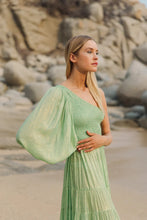 Sundress Joanna Long Dress - IOS Aquamarine