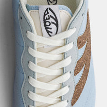 MoEa -  Rise  Trainers - Blue & Brown - Palm