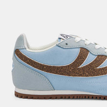 MoEa -  Rise  Trainers - Blue & Brown - Palm
