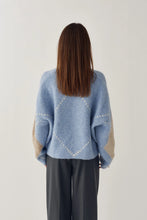 Noella - Laiana Knit Cardigan - Sky Blue Mix
