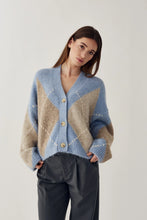 Noella - Laiana Knit Cardigan - Sky Blue Mix