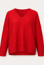Orfeo - Lam Sweater - Ruby