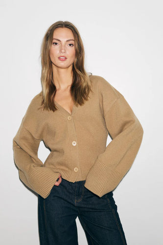 Noella - Lenyx Cardigan - Brown