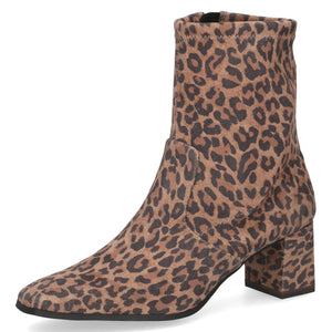 Caprise - Short Stretch Boots - Leopard